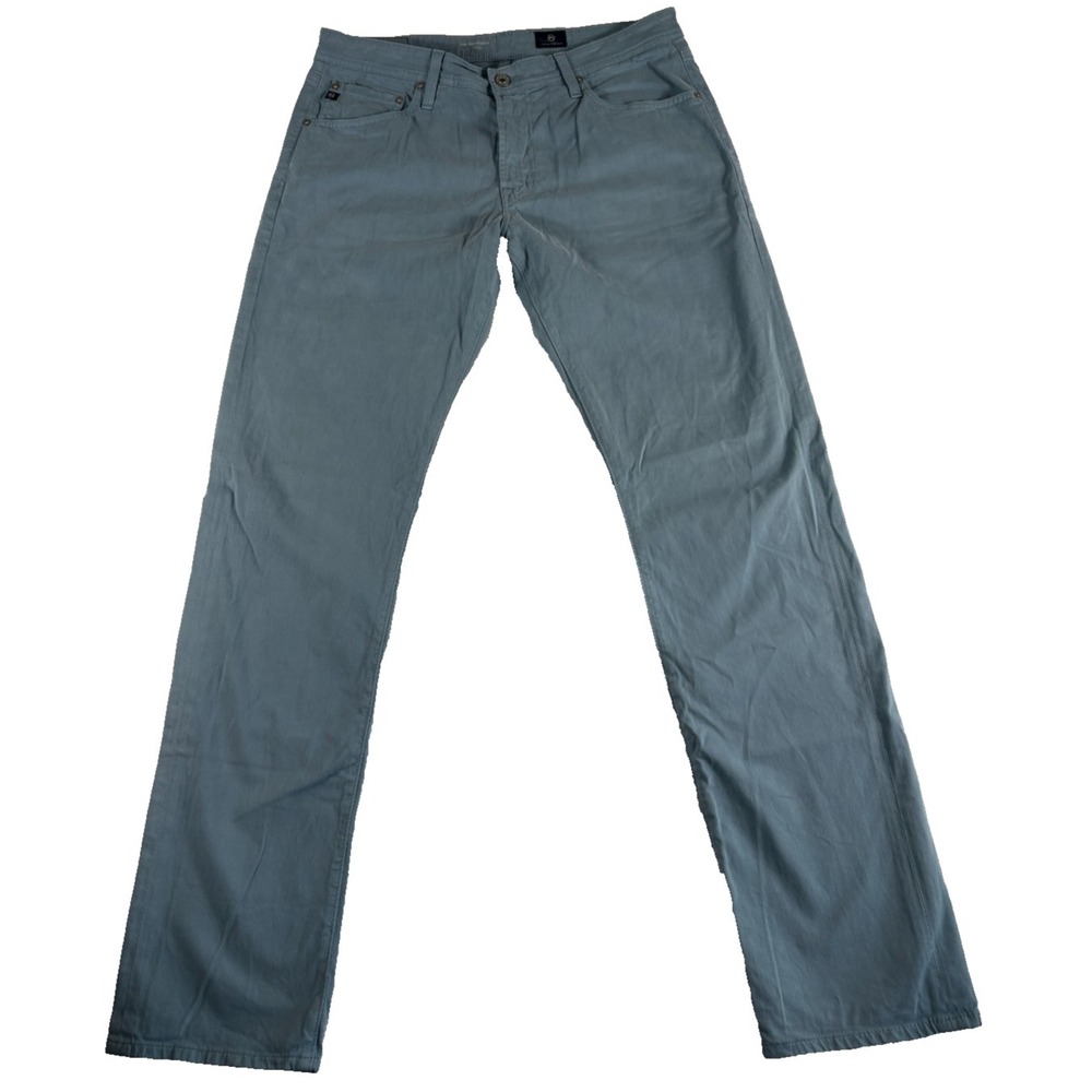 AG Adriano Goldschmied The Graduate Pants Men 34x34 (36x34.5) Blue Tailored Leg